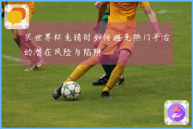 买世界杯竞猜时如何避免热门平台的潜在风险与陷阱